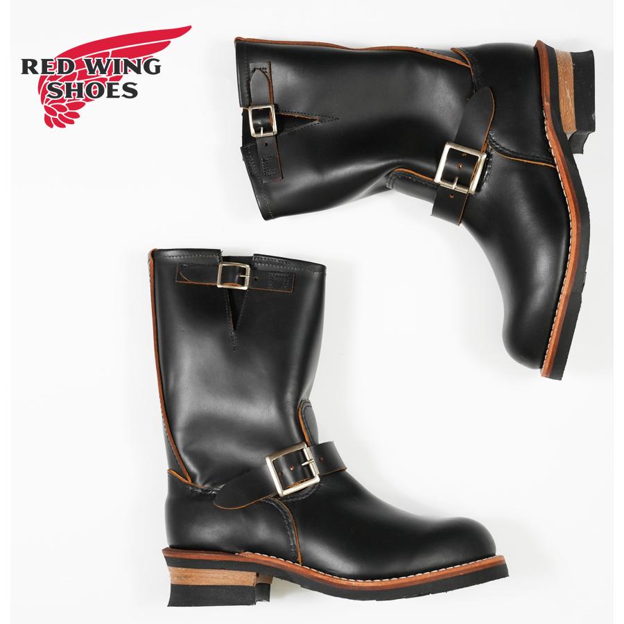 RED WING SHOES（レッドウィング） REDWING エンジニアブーツ Black