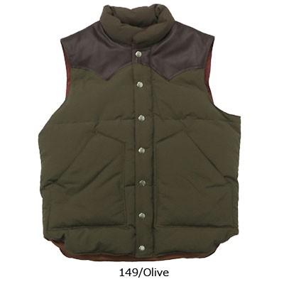 SUGAR CANE シュガーケーン ダウンベスト レザーヨーク ロクヨンクロス