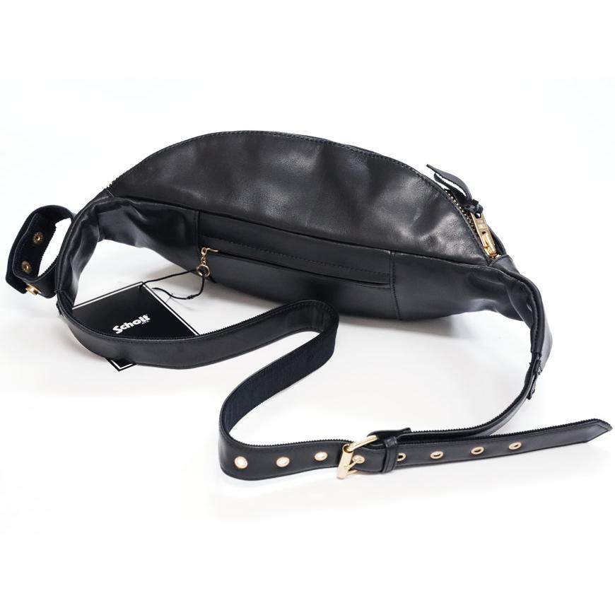SCHOTT（ショット） レザー ウエスト メッセンジャー ボディ バッグ
