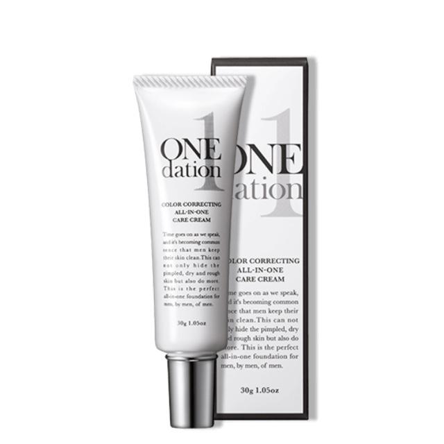 ワンデーション ONE dation 30g オールインワンケアクリーム メンズ BB