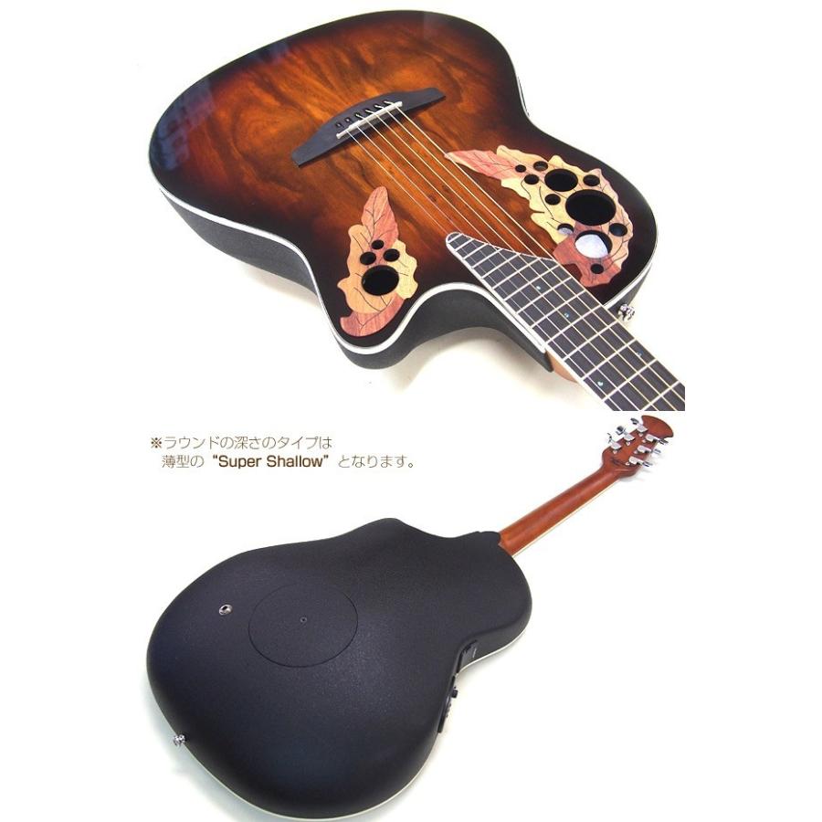 Ovation（オベーション） CE48P KOAB(Koa Burst) コアバースト