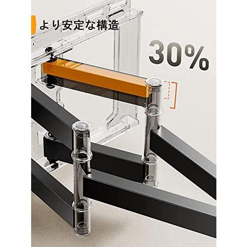 Perlegear テレビ壁掛け金具 大型 37-70インチ対応 耐荷重60kg アーム
