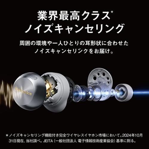 長期保証付】Technics テクニクス EAH-AZ100-K ブラック 完全