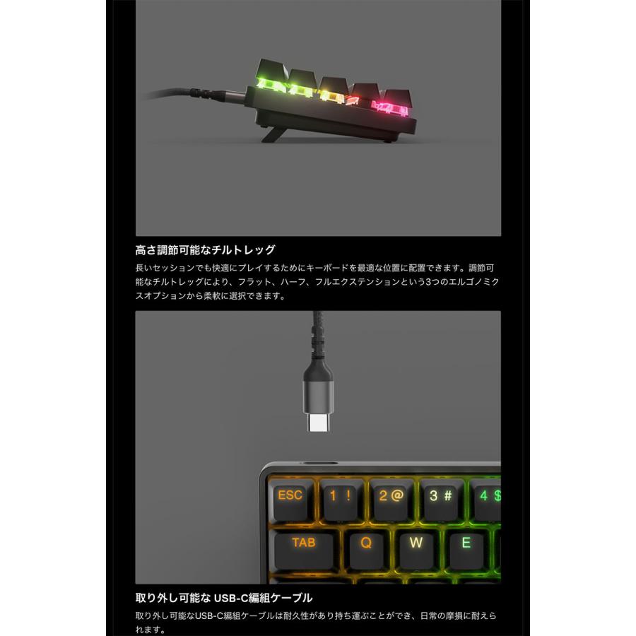 APEX（SteelSeries） SteelSeries Apex Pro Mini JP 日本語配列 有線