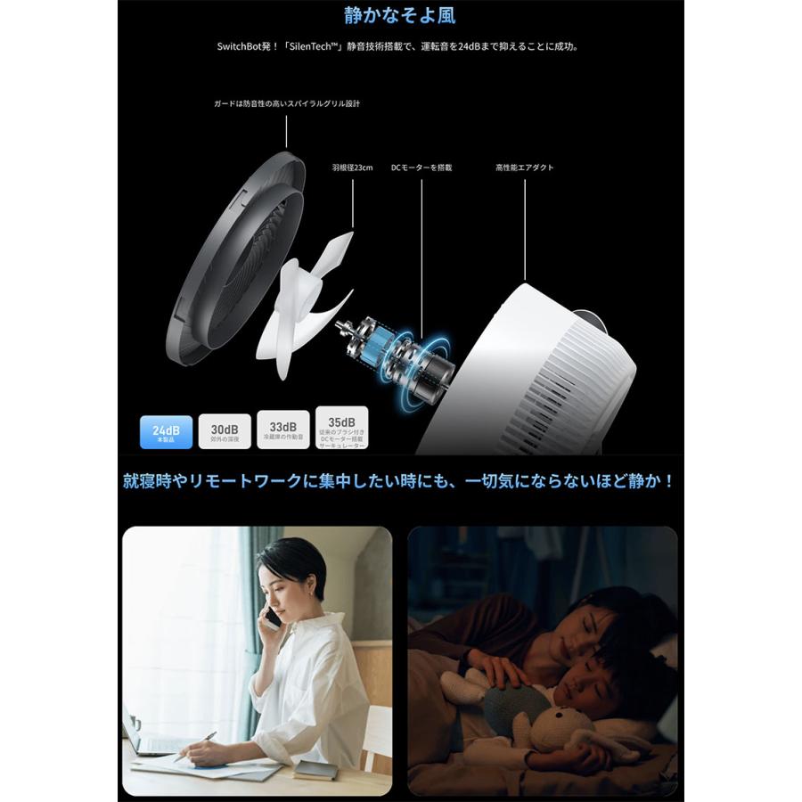 SwitchBot（スイッチボット） スマートサーキュレーター / ハブ2