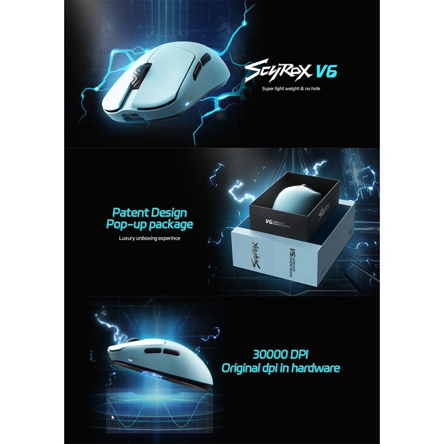 SCYROX SCYROX V6 サイロックス 国内正規品 2.4GHz ワイヤレス 両対応