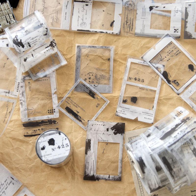 コラージュ 素材 マスキングテープ マステ シール カメラ フィルム