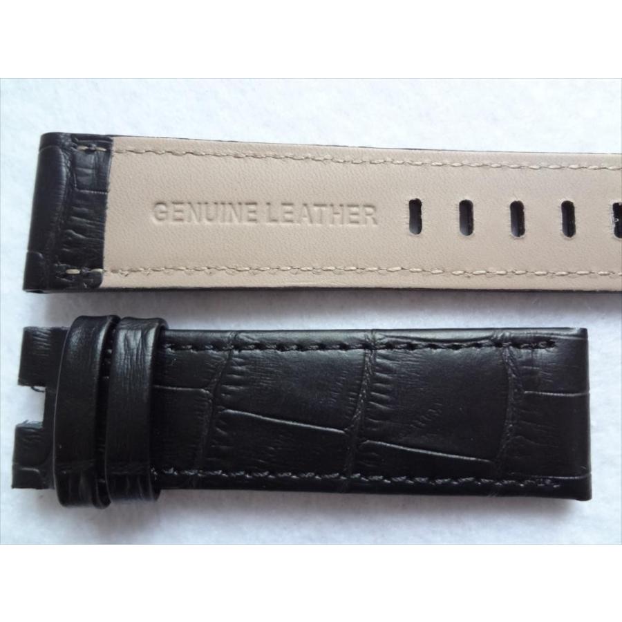 MONTBLANC モンブラン タイムウォーカー腕時計用 本革レザーバンド黒