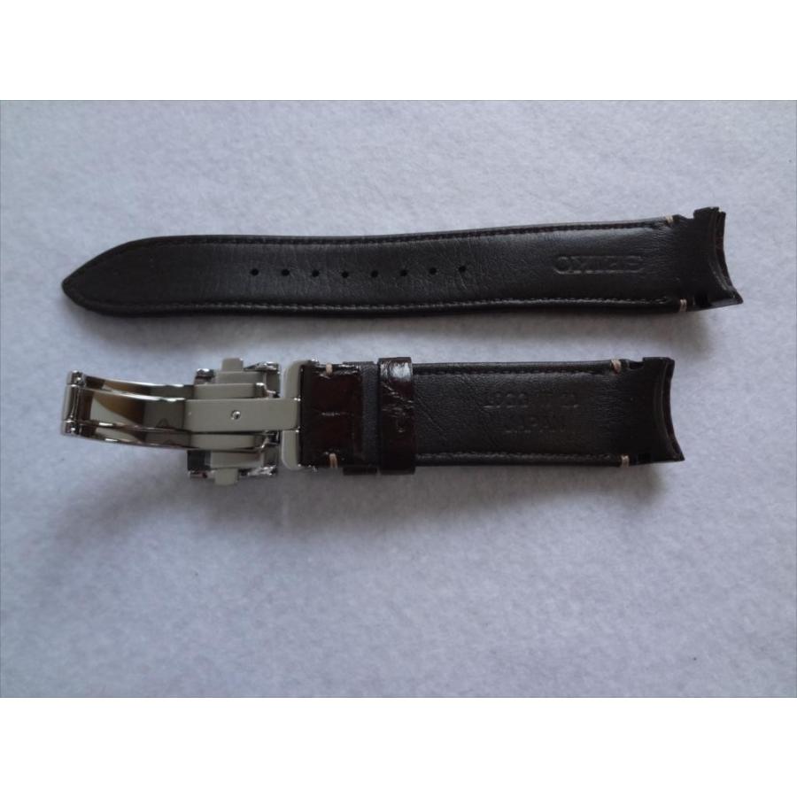 SEIKO 純正 腕時計バンド ブライツ SAGA219用 クロコダイル革 レザー