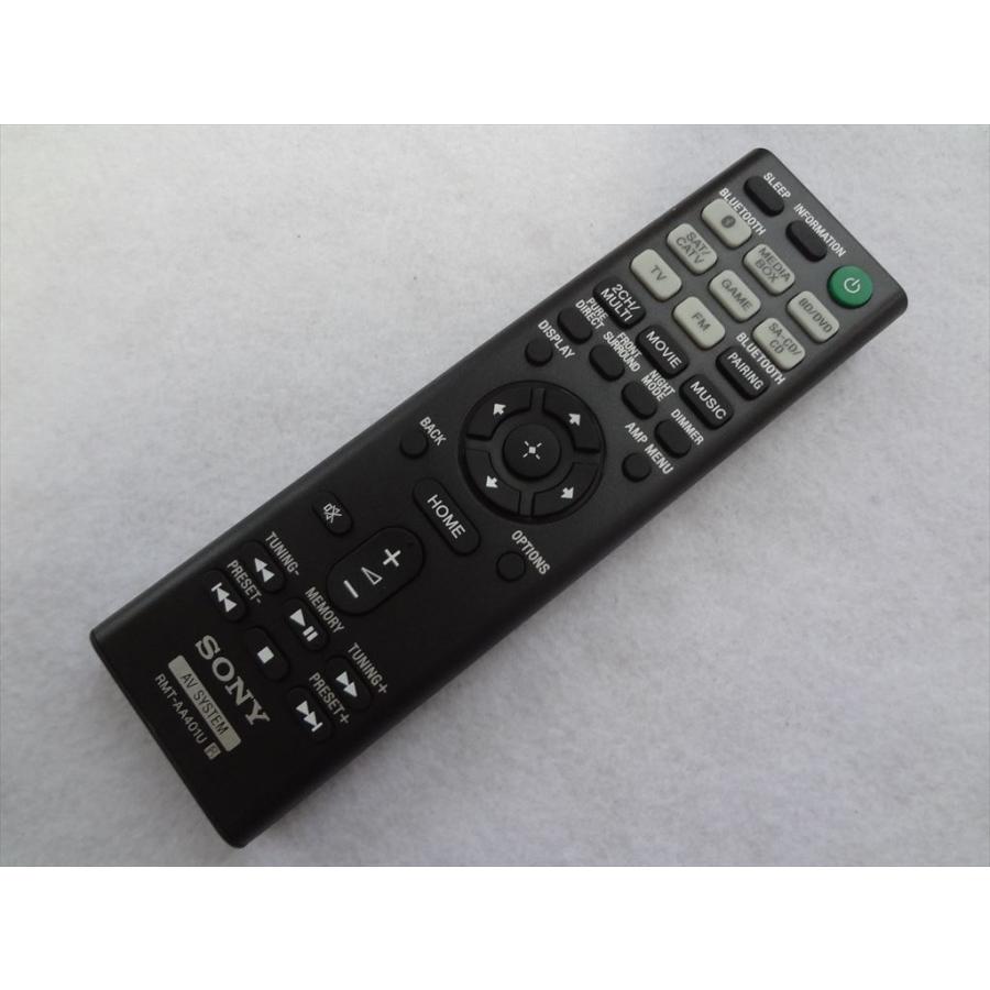 SONY ソニー 純正 STR-DH590 STR-DH790 用 リモコン RMT-AA401U