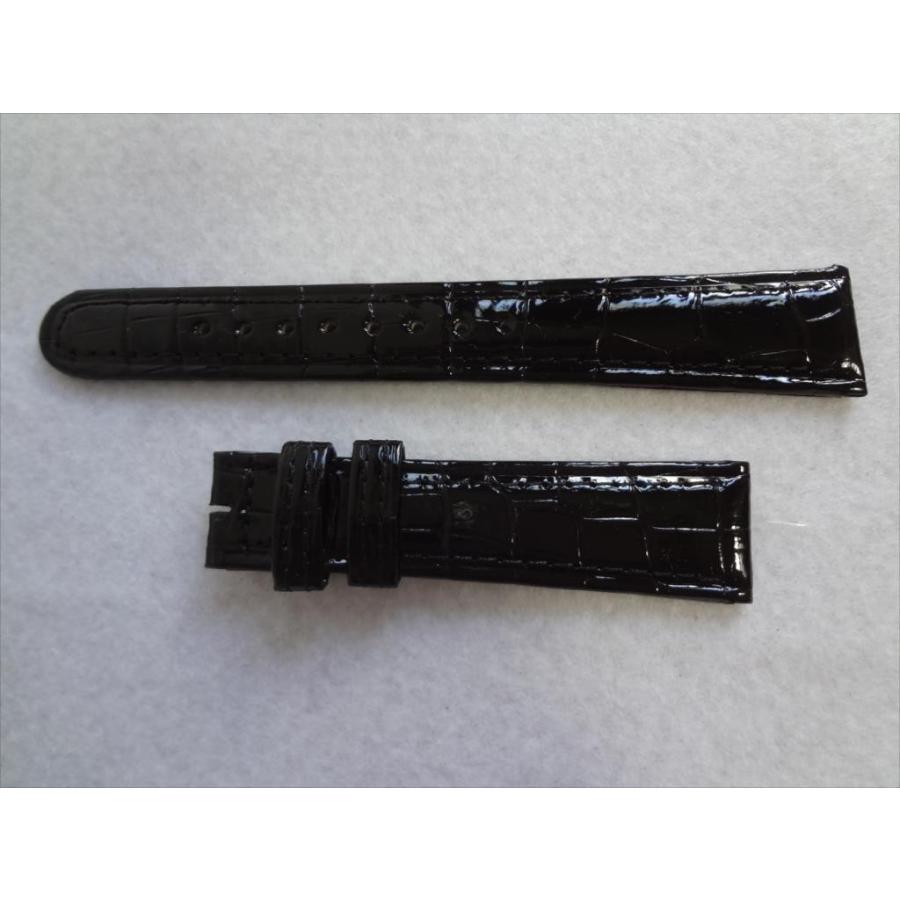 SEIKO 純正 腕時計バンド 18mm グランドセイコー用 クロコダイルベルト