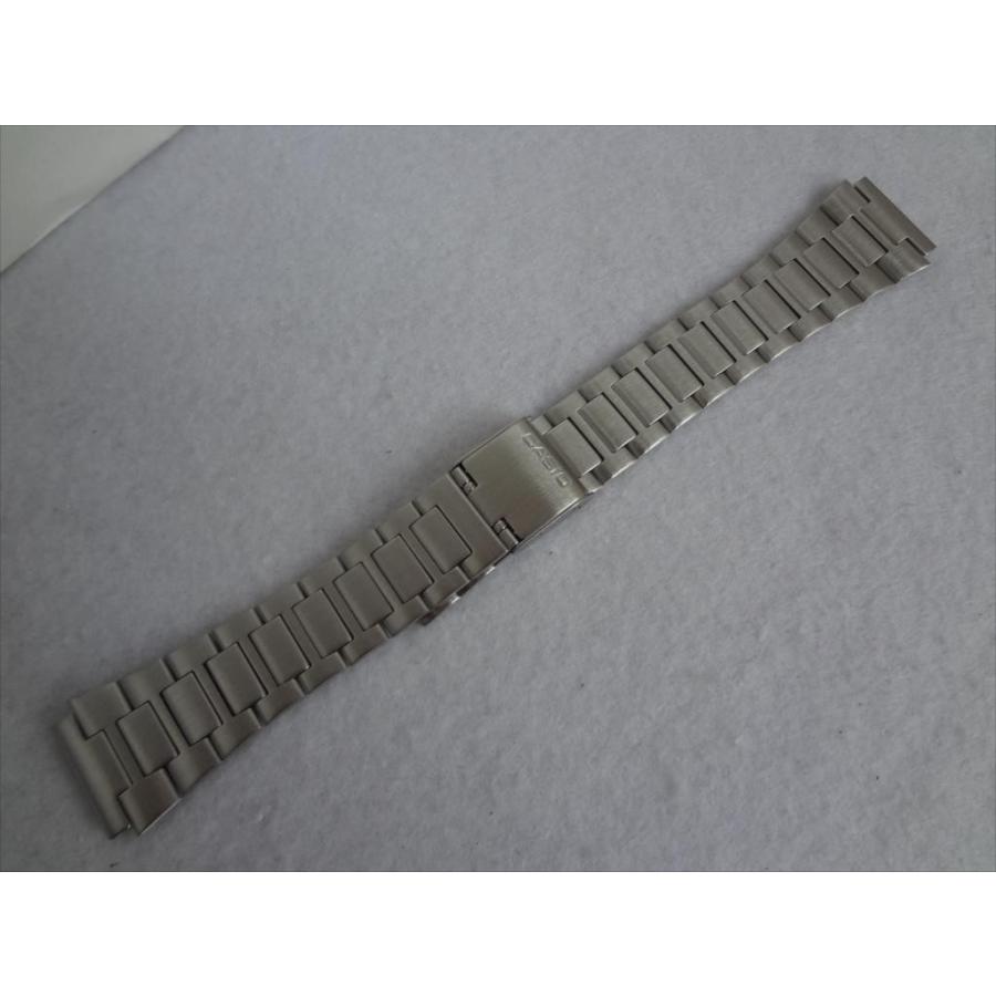 カシオ純正バンド18mm腕時計ステンレスベルトA158WA-1JF,A164WA-1等用