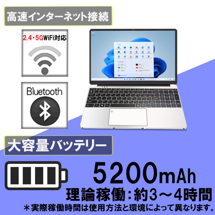 新品パソコン 初期設定済み 2025新モデル 13世代N95 15.6インチ メモリ