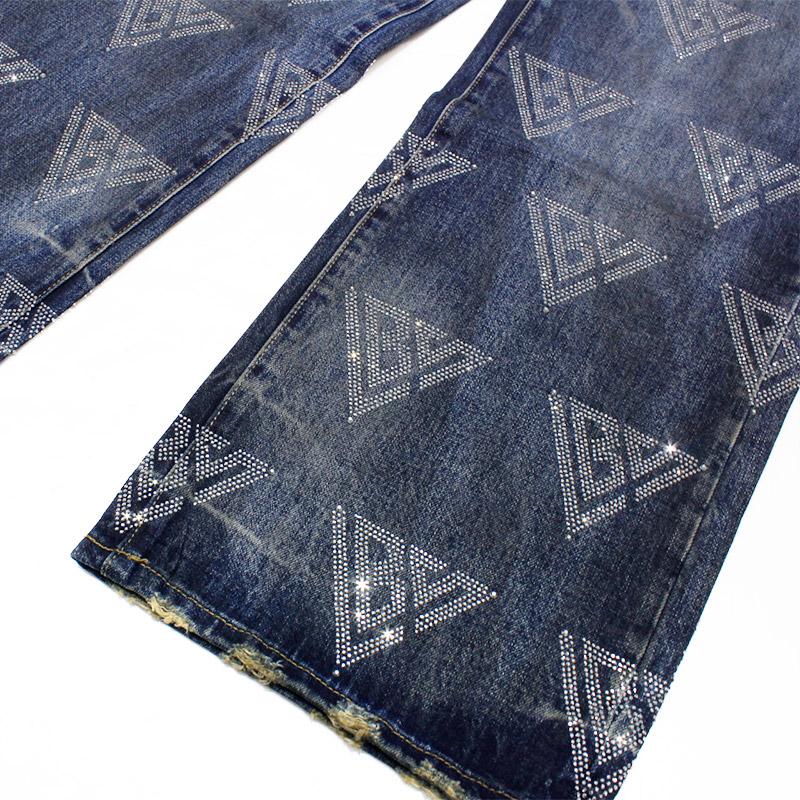 VALABASAS ヴァラバサス バギーデニムパンツ 29-32インチ ブラック/黒