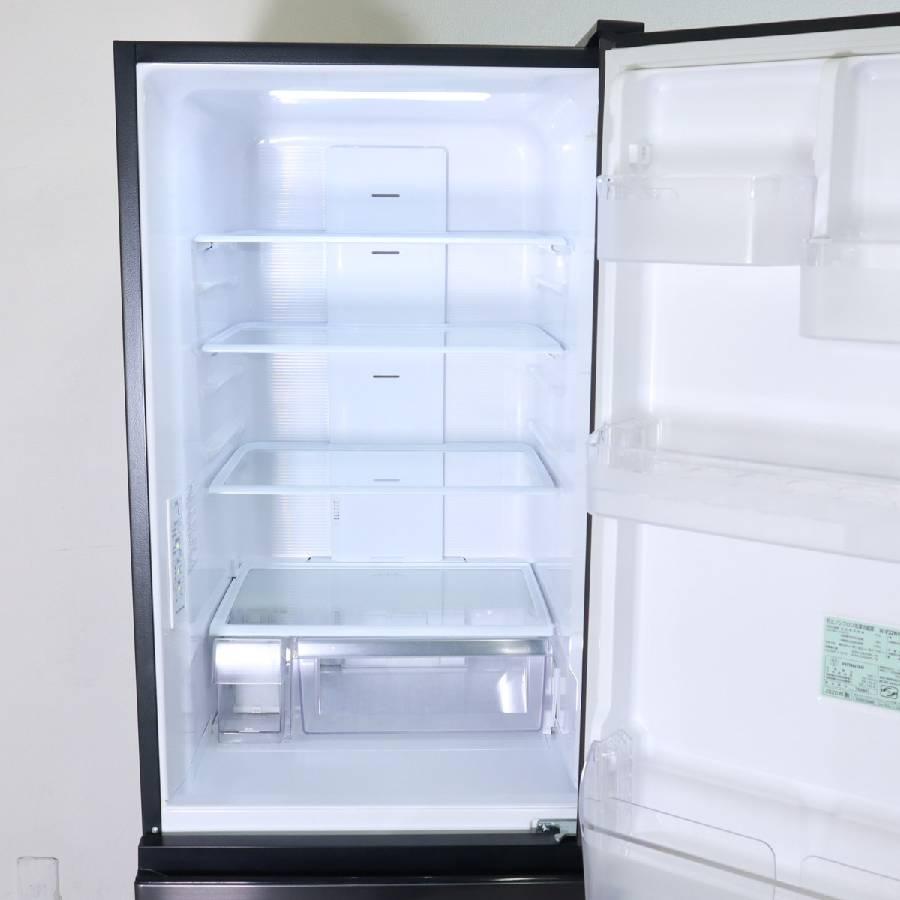 日立（HITACHI） 冷蔵庫 3ドア 315L R-V32NV (右開き/ブリリアント