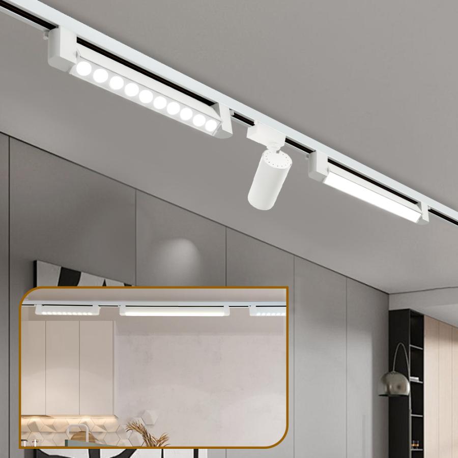 ダクトレール用 ベースライト スポットライト 一体型 配線ダクトレール