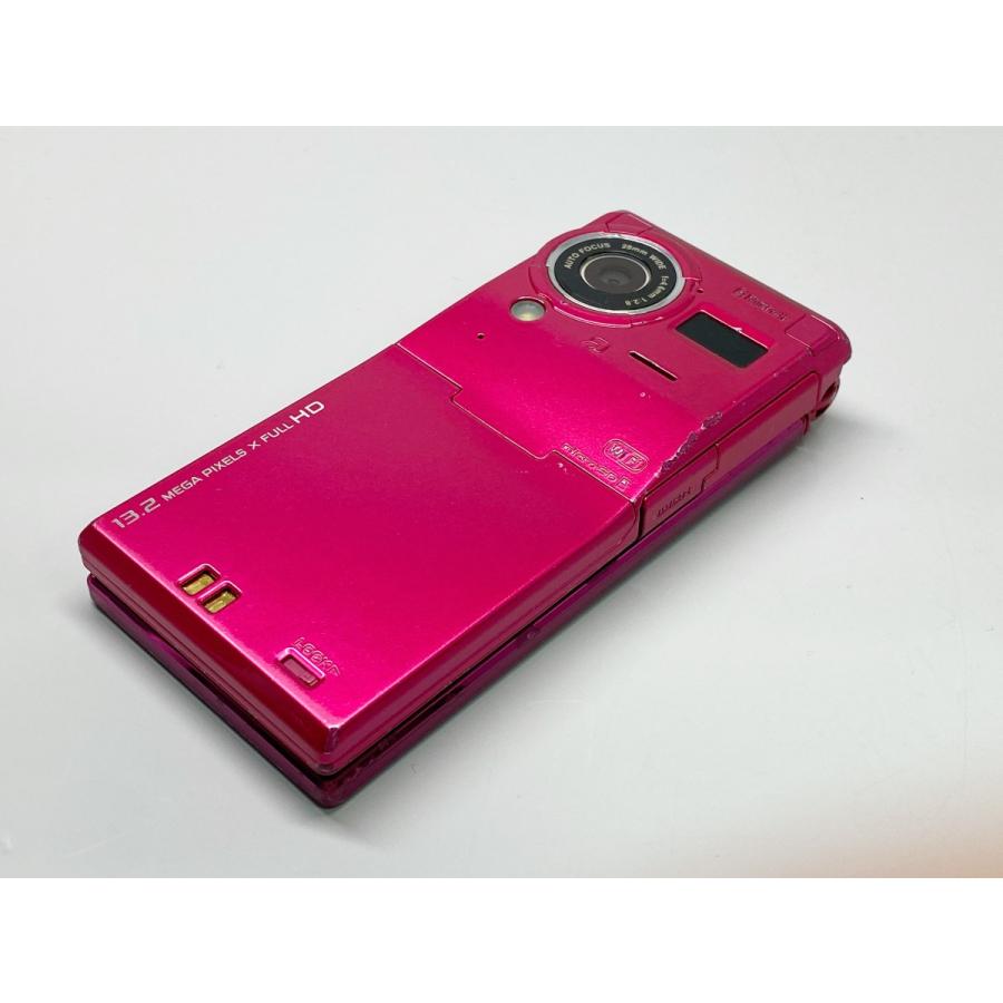 富士通（FUJITSU） docomo F-01C マゼンタ ピンク ドコモ 白ロム