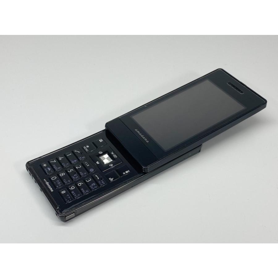 NEC docomo N-04A スライドケータイ アマダナブラック ドコモ ガラケー