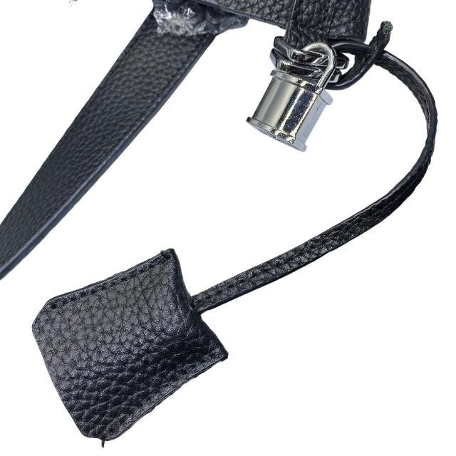 Guernika ゲルニカ ハンドバッグ キューブバック 手持ち鞄 総柄 レザー