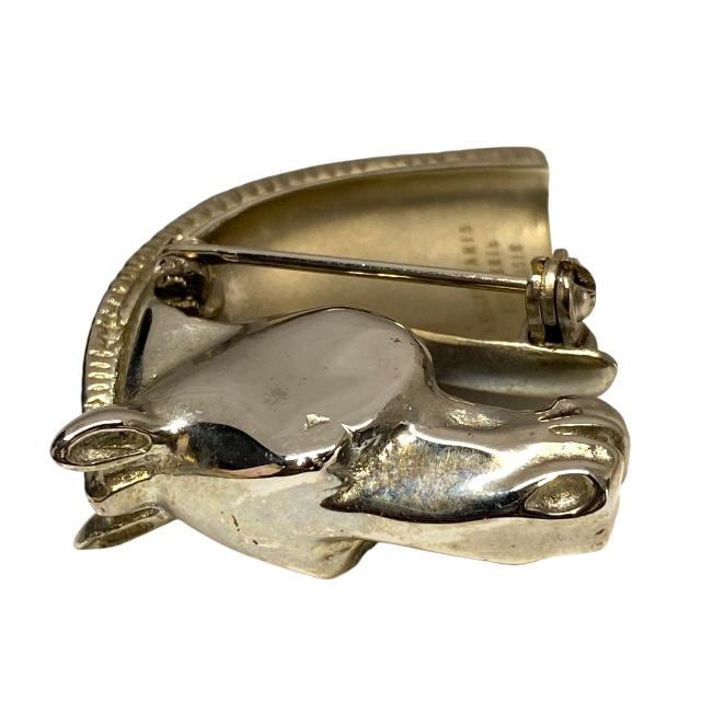 HERMES（エルメス） ブローチ ピンブローチ アクセサリー ホースヘッド
