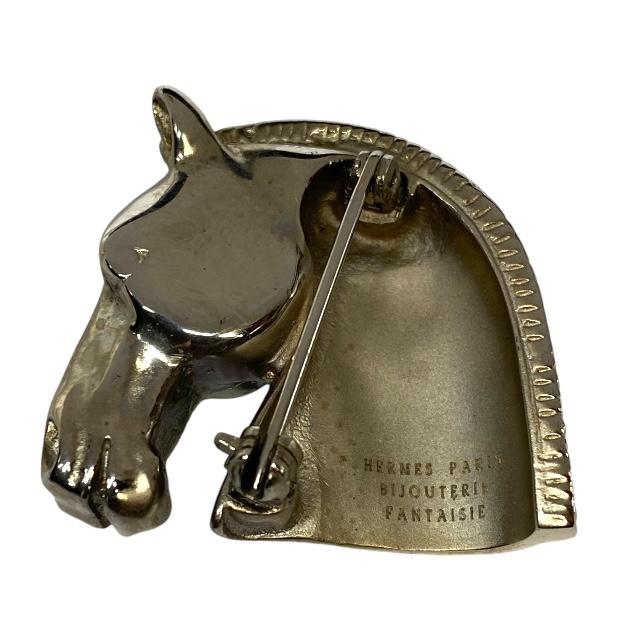 HERMES（エルメス） ブローチ ピンブローチ アクセサリー ホースヘッド