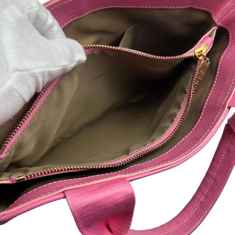 FENDI（フェンディ） ズッカ柄 織り込み キャンバス トートバッグ