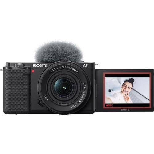 ソニー(SONY) VLOGCAM ZV-E10KB ブラック パワーズームレンズキット