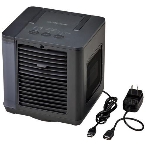 ショップジャパン ここひえ R7 CCH7BKWS ブラック 省エネ小型クーラー