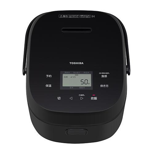 東芝(TOSHIBA) RC-10BHW-K ブラック IH炊飯器 5.5合 : ECカレント