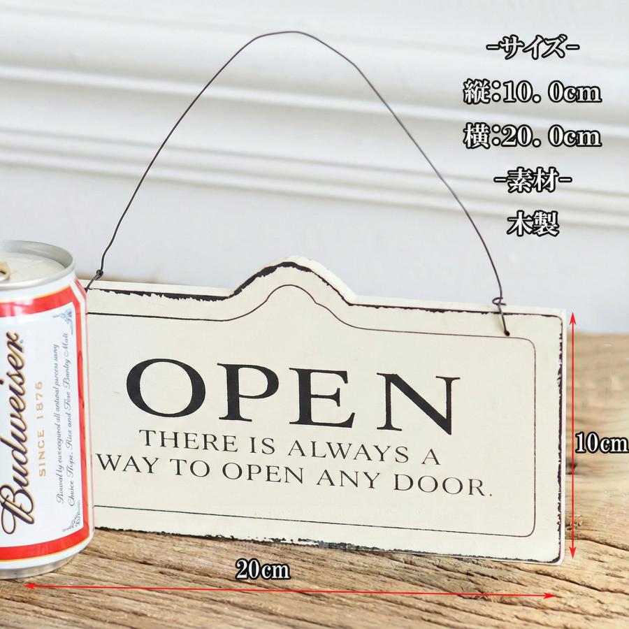 オープン クローズ プレート 看板 ボード OPEN CLOSED 開店 閉店