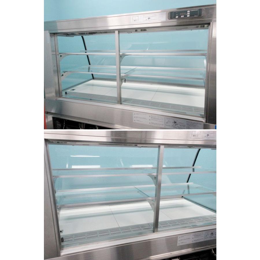 送料別】単相100V◇ダイヤ冷ケース 対面冷蔵ショーケース W1500×D800
