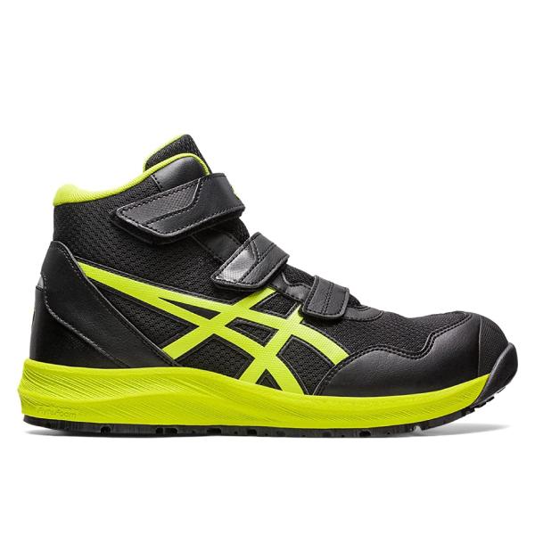ウィンジョブ [新作] アシックス 安全靴 CP216 ブラック×ネオンライム