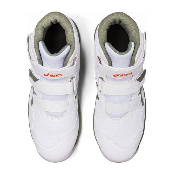 ウィンジョブ [新作] アシックス 安全靴 CP216 ホワイト×ライケン