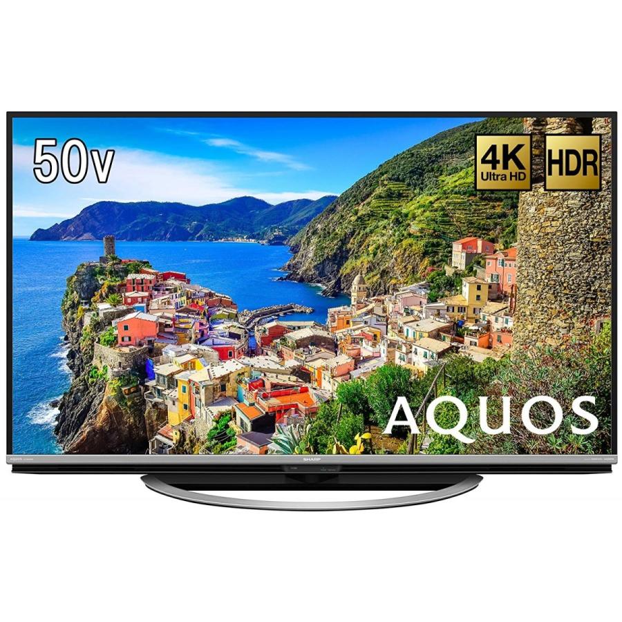 引取り値引き☆50型4K液晶テレビAQUOS 50U45 リモコン付き LC-50U45