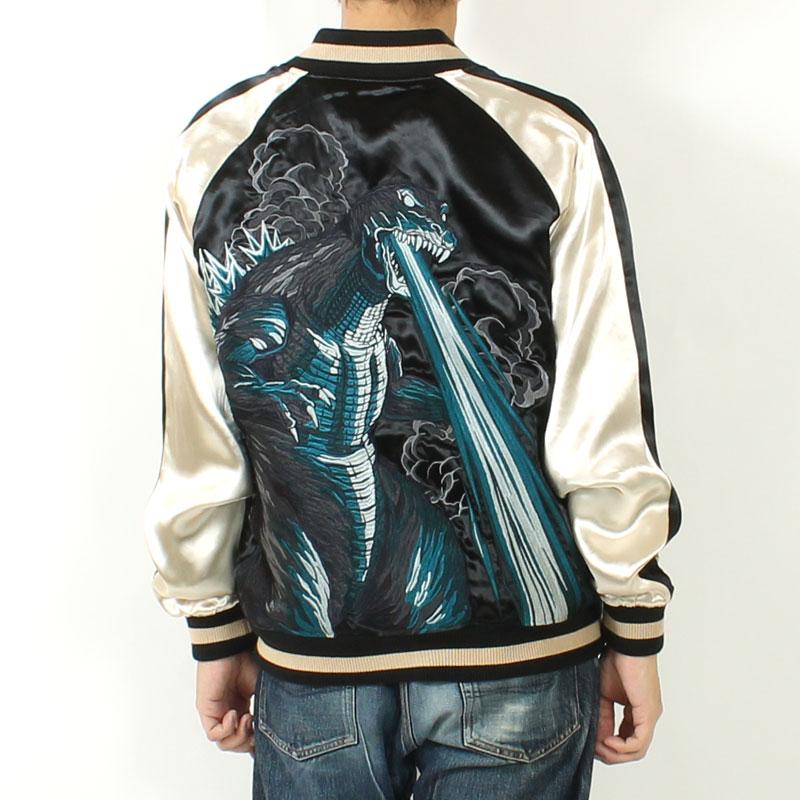 ゴジラ スカジャン リバーシブル GZL-2402 2024秋冬 新作 正規