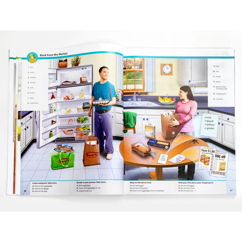 Oxford Picture Dictionary 英語版 第3版 PLUS+ オックスフォード 英語