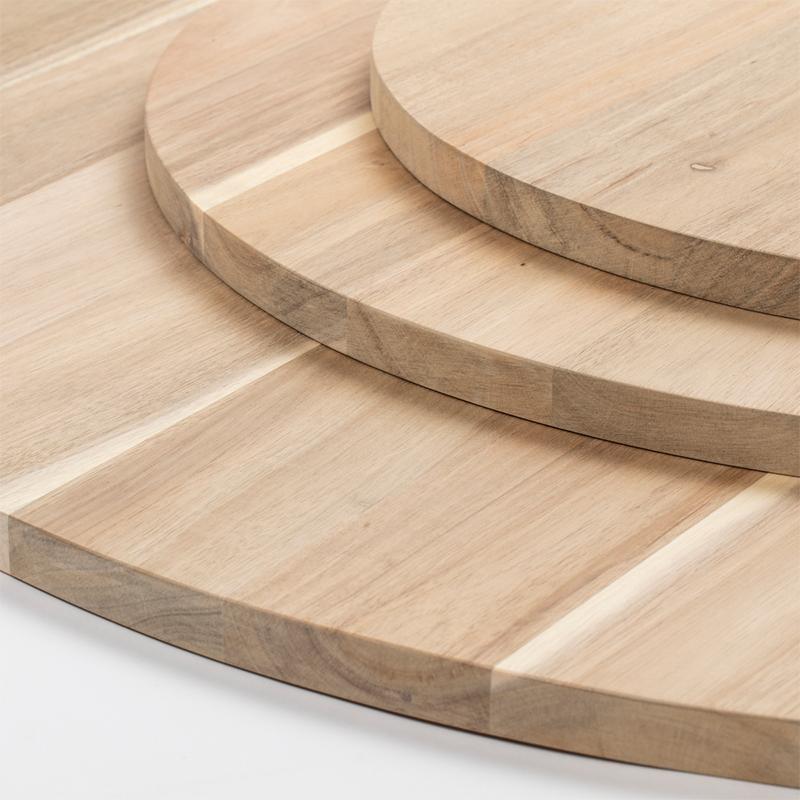 岡元木材 アカシア テーブルトップ 20mm×直径900mm 円形 丸形 円型 無