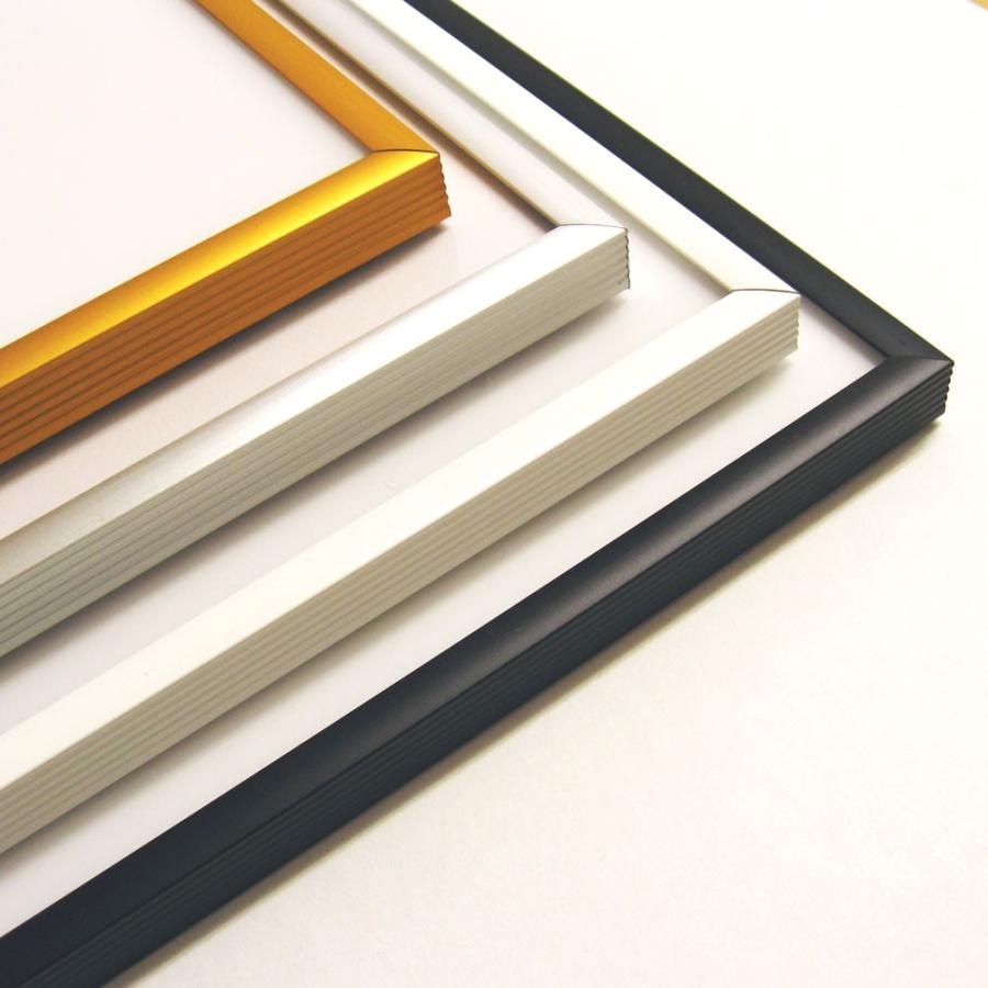 額縁 FIT FRAME【600mm × 800mm】アルミ製額縁／ポスターフレーム