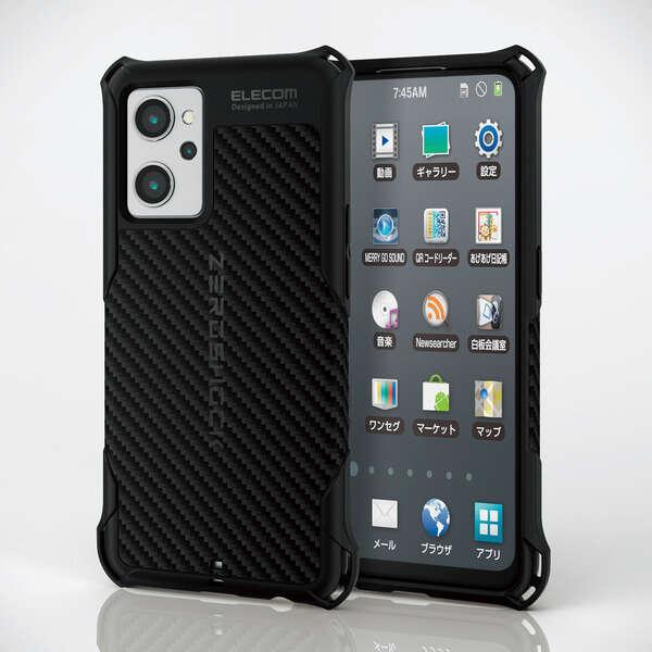 ELECOM（エレコム） OPPO Reno7 A OPG04 用 ZEROSHOCK グリップ