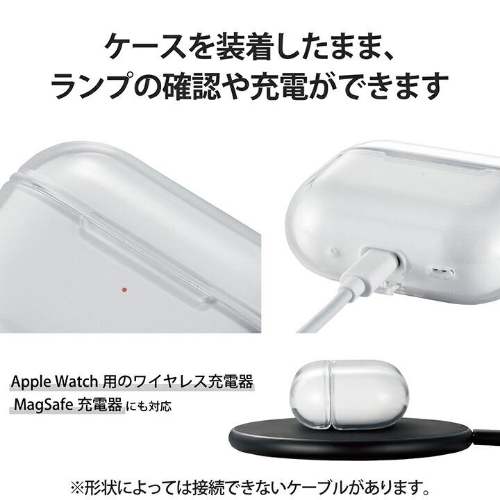 ELECOM（エレコム） AirPods Pro 第2世代 用 ソフトケース エアポッズ