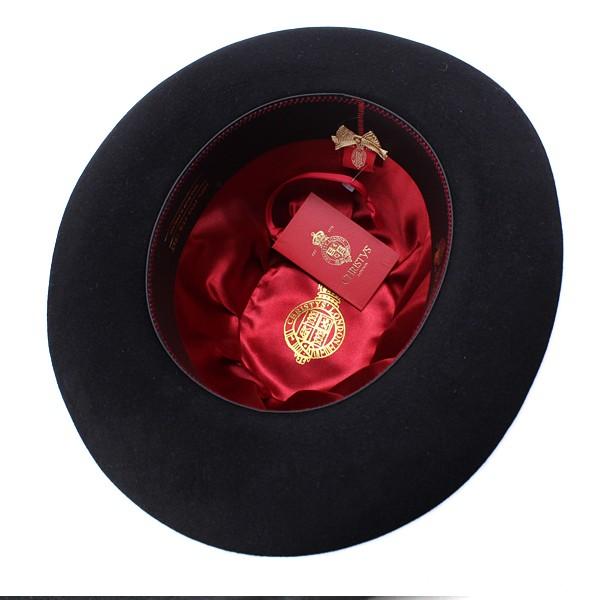 Christies ファーフェルト ハット クリスティーズロンドン 帽子