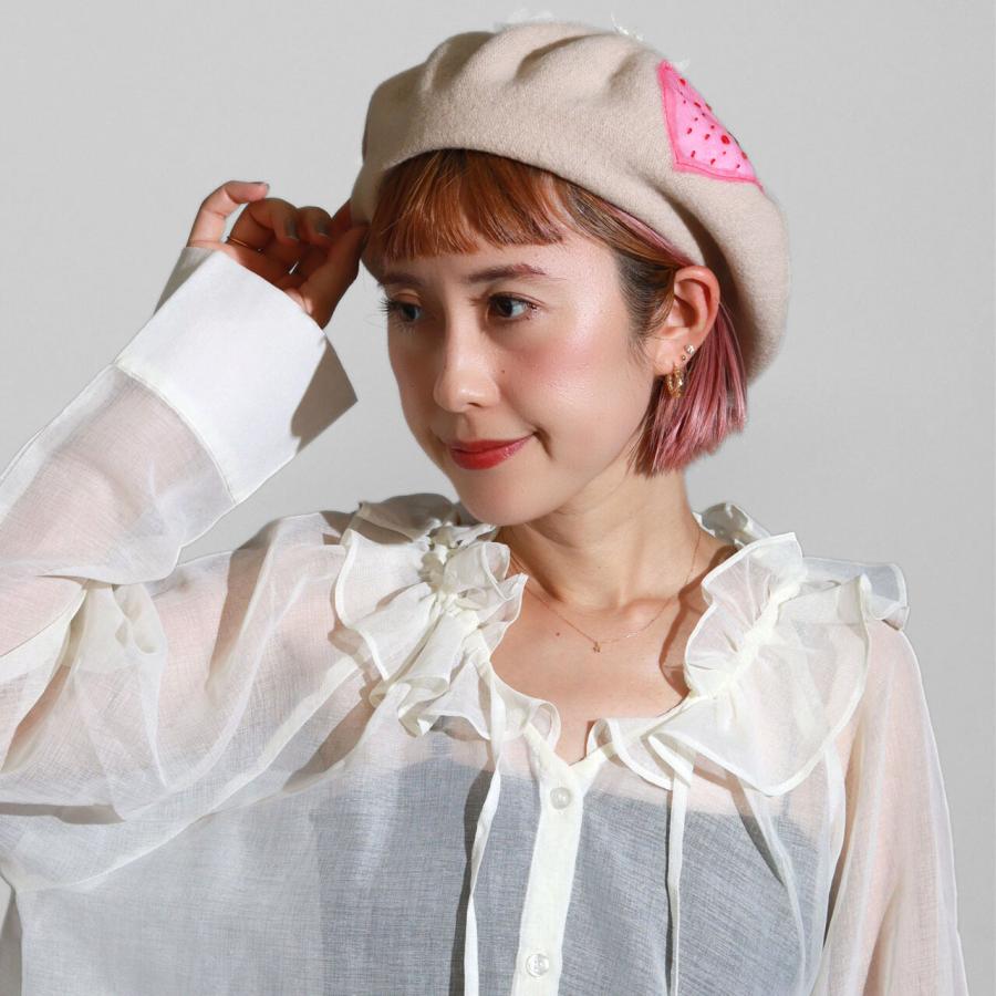 Barairo no Boushi ベレー帽 レディース 秋冬 ベレー 帽子 バラ色の