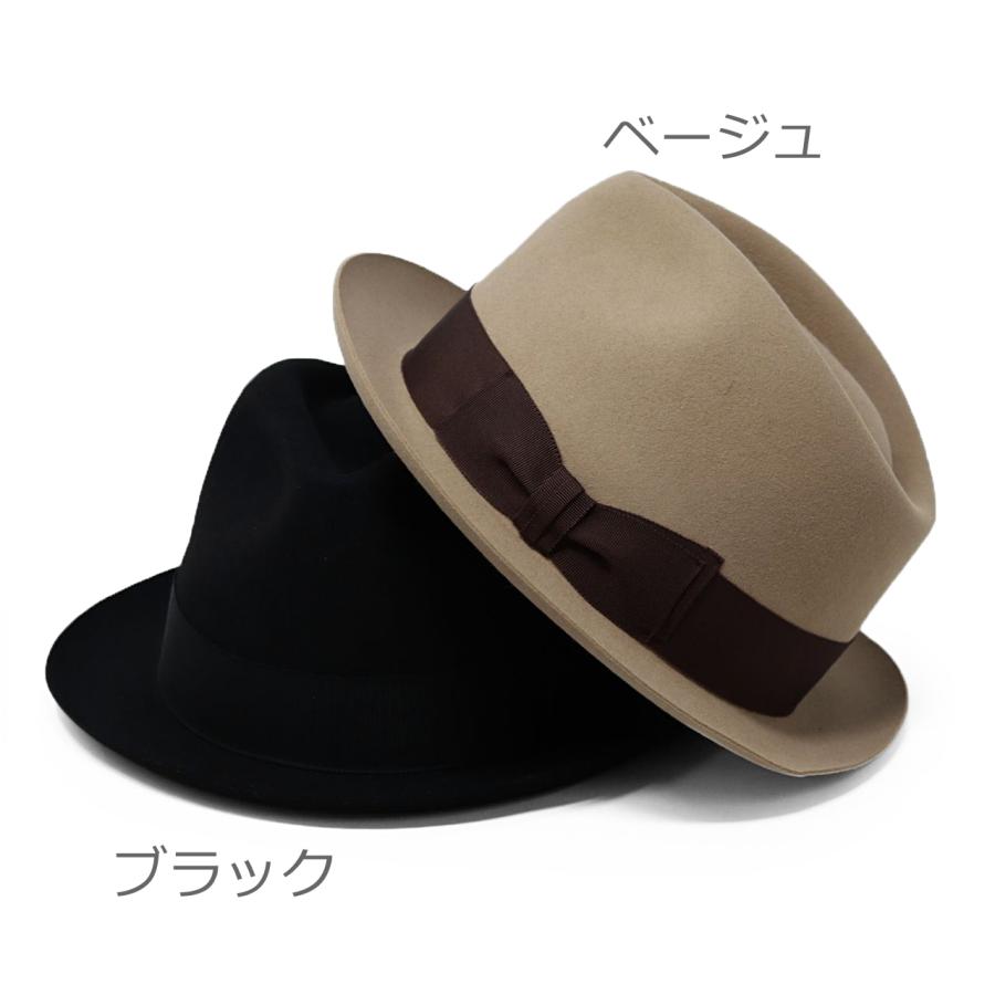 STETSON（ステットソン） 中折れハット フェルト 帽子 高級 秋冬
