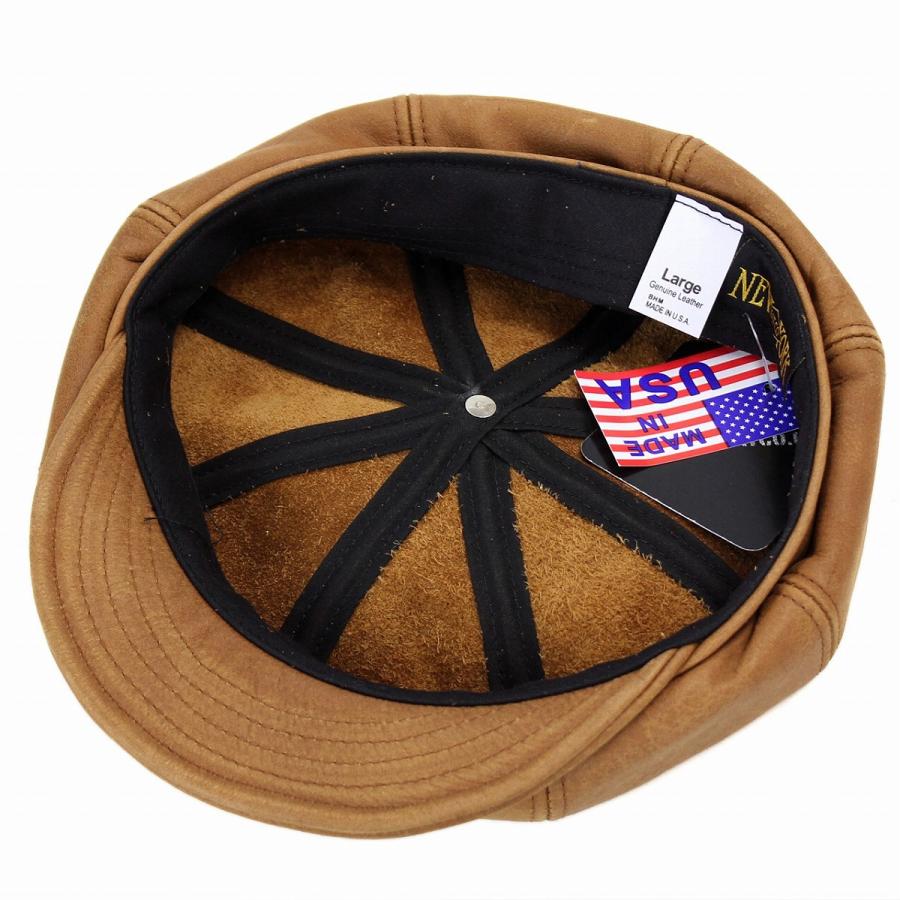 NEW YORK HAT（ニューヨークハット） レザー キャスケット