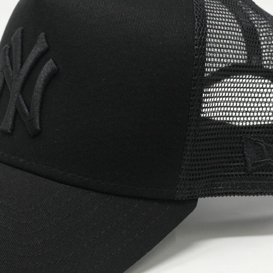 NEW ERA（ニューエラ） メッシュキャップ オールブラック ニューヨーク