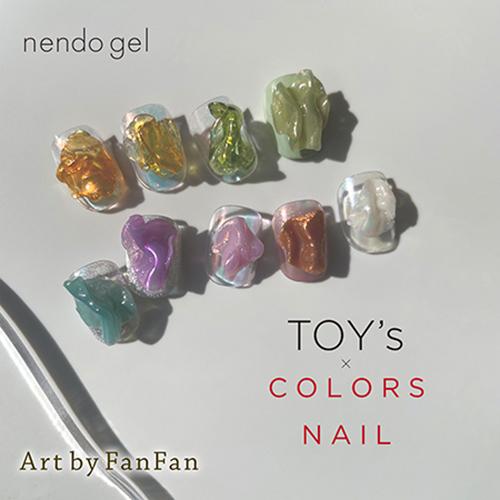 TOY's × INITY nendo gel ネンドジェル 色付き 粘土ジェル 8g 9色から