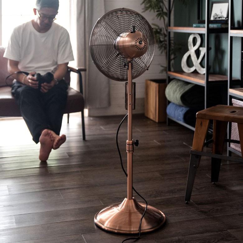 扇風機 サーキュレーター リビングファン タイマー付き シルバー