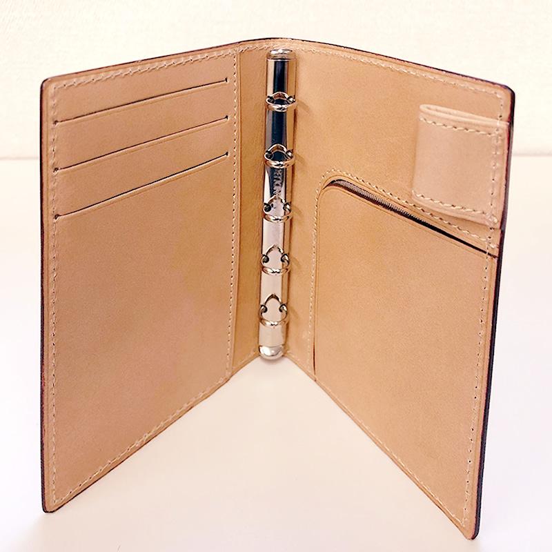 ブリットハウス×ナガサワ システム手帳 ブッテーロ M5サイズ ブラック