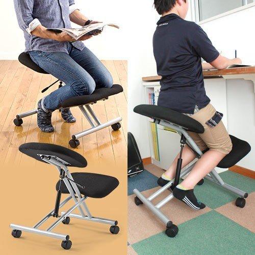 イーサプライ（e-supply） バランスチェア 姿勢矯正椅子 背筋が伸びる