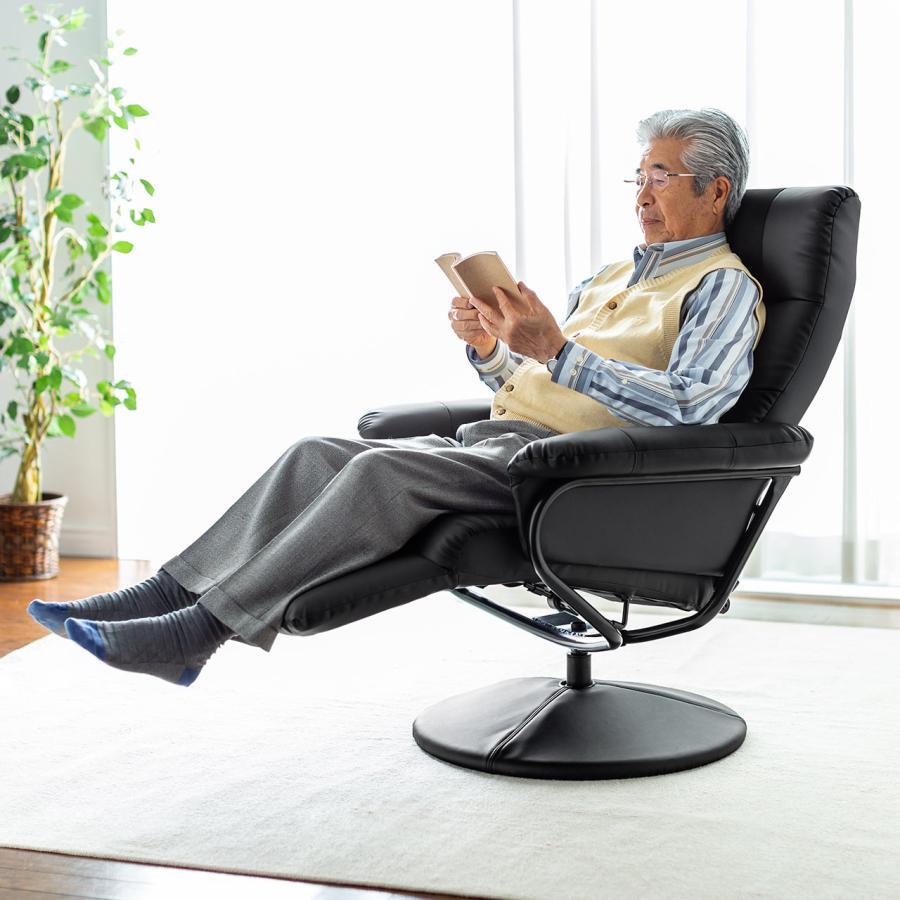 SANWA SUPPLY（サンワサプライ） リクライニングチェア オットマン